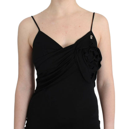 John Galliano Black coctail dress