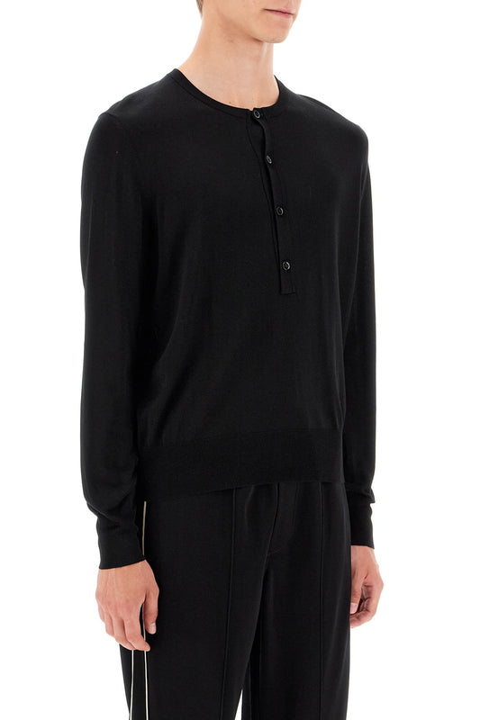 Tom Ford silk henley neckline pullover set Knitwear Tom Ford