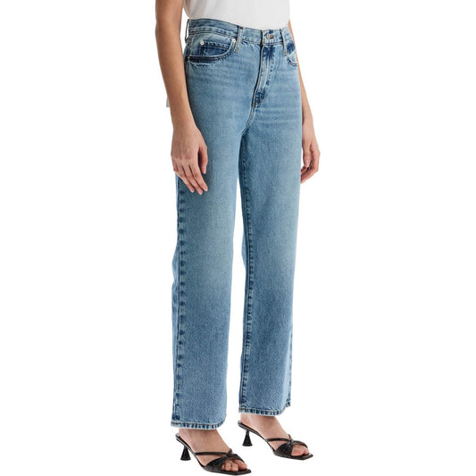 FRAME light blue high-waisted straight ankle jeans le jane Jeans FRAME