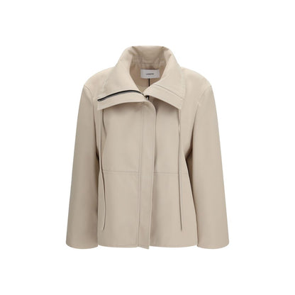Lardini Beige Polyester Full-Length Jacket