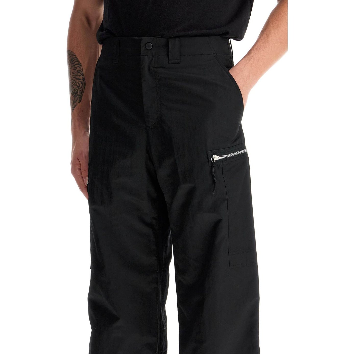 OUR LEGACY tactical cargo pants in technical satin fabric Trousers OUR LEGACY