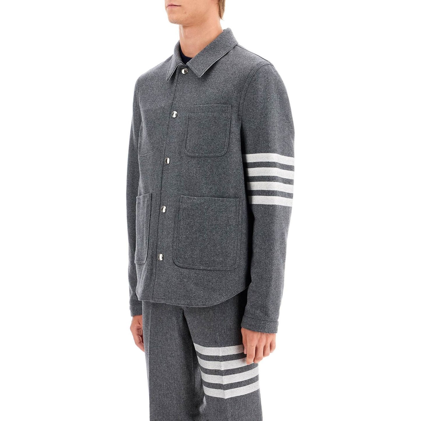 Thom Browne wool and cashmere blend oversh Vests Thom Browne