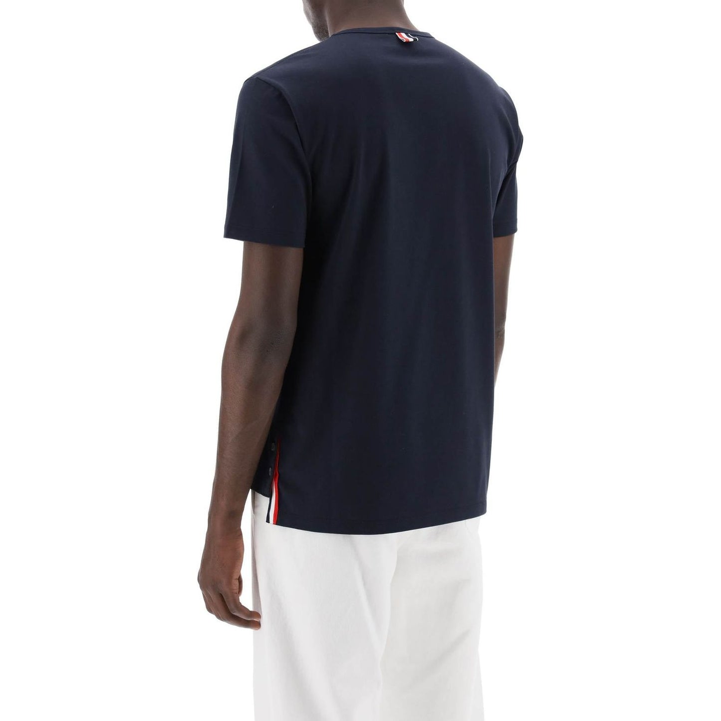 Thom Browne t-shirt con taschino rwb Topwear Thom Browne