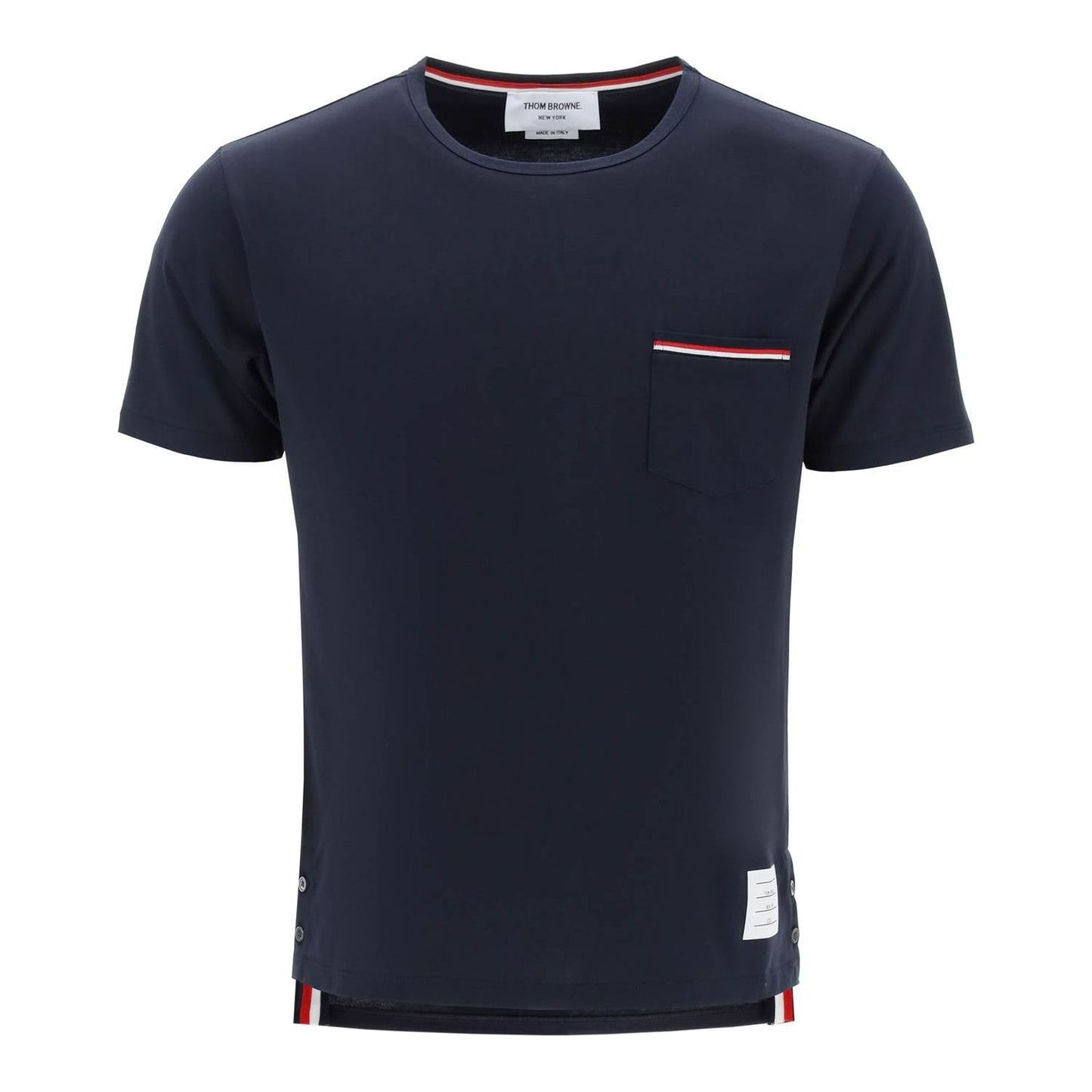 Thom Browne t-shirt con taschino rwb Topwear Thom Browne