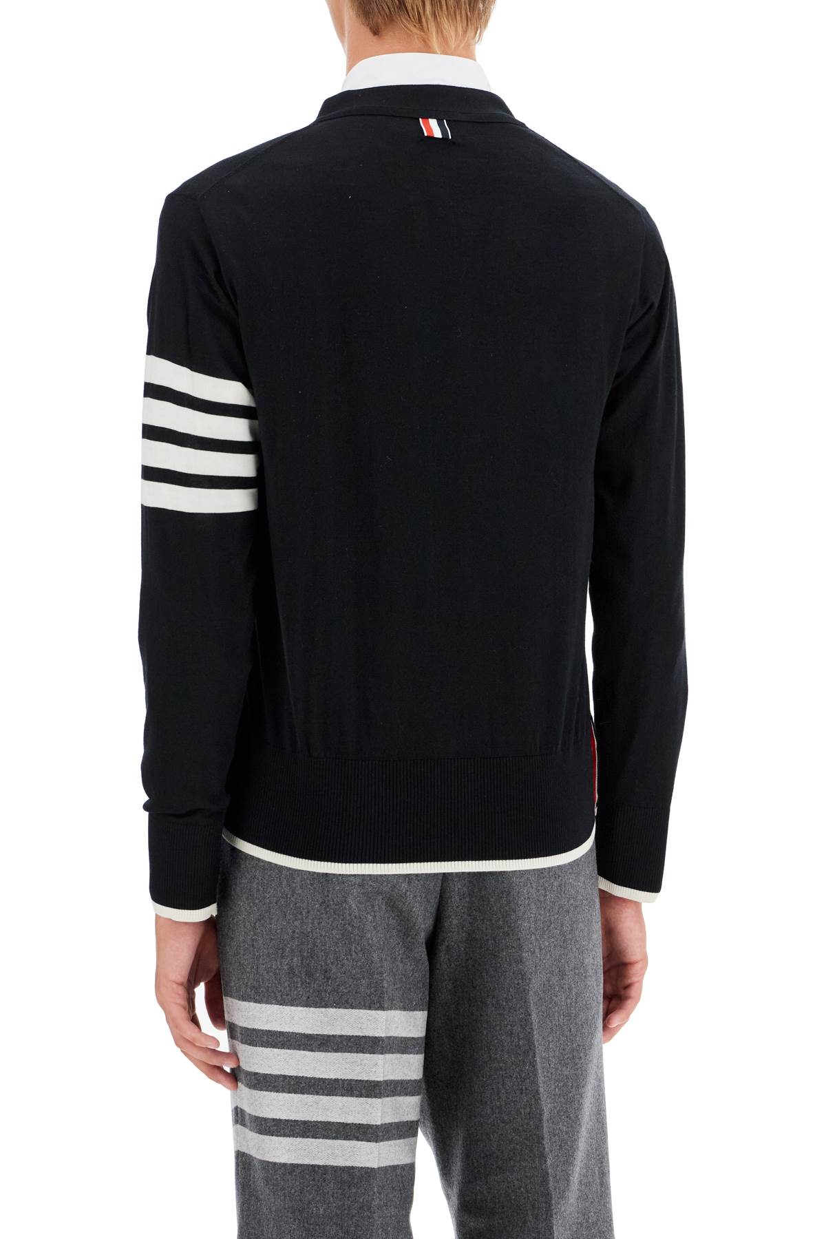 Thom Browne virgin wool cardigan for women Knitwear Thom Browne