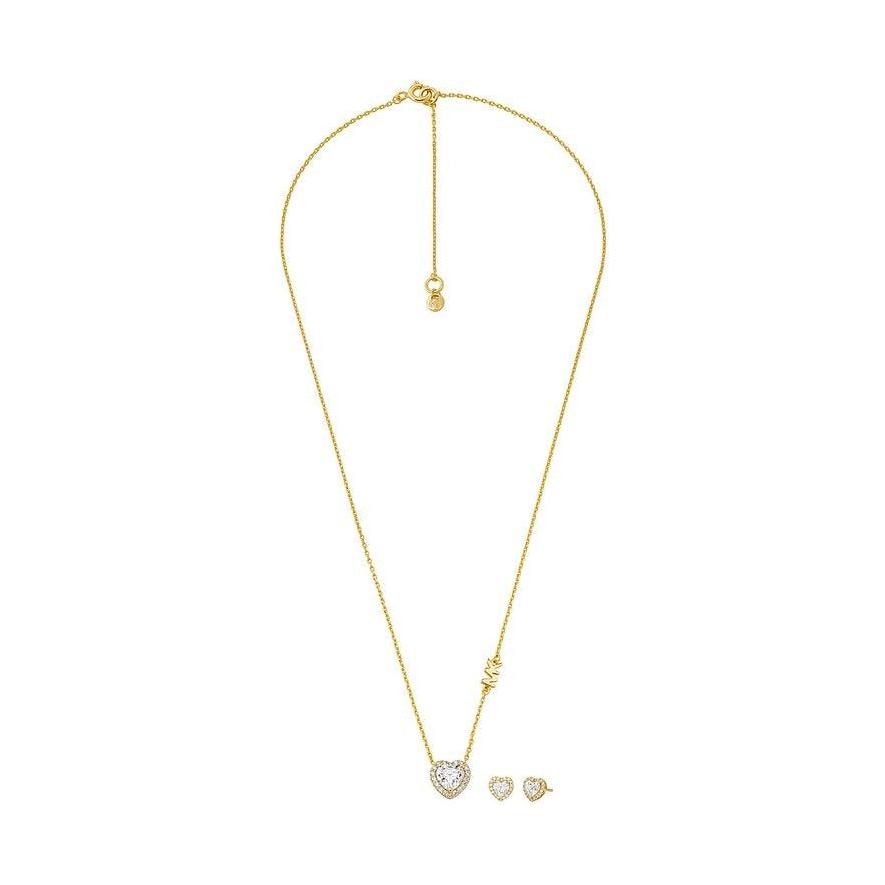 MICHAEL KORS JEWELS Mod. BRILLANCE - Special Pack Necklace + Earrings DESIGNER FASHION JEWELLERY MICHAEL KORS JEWELS