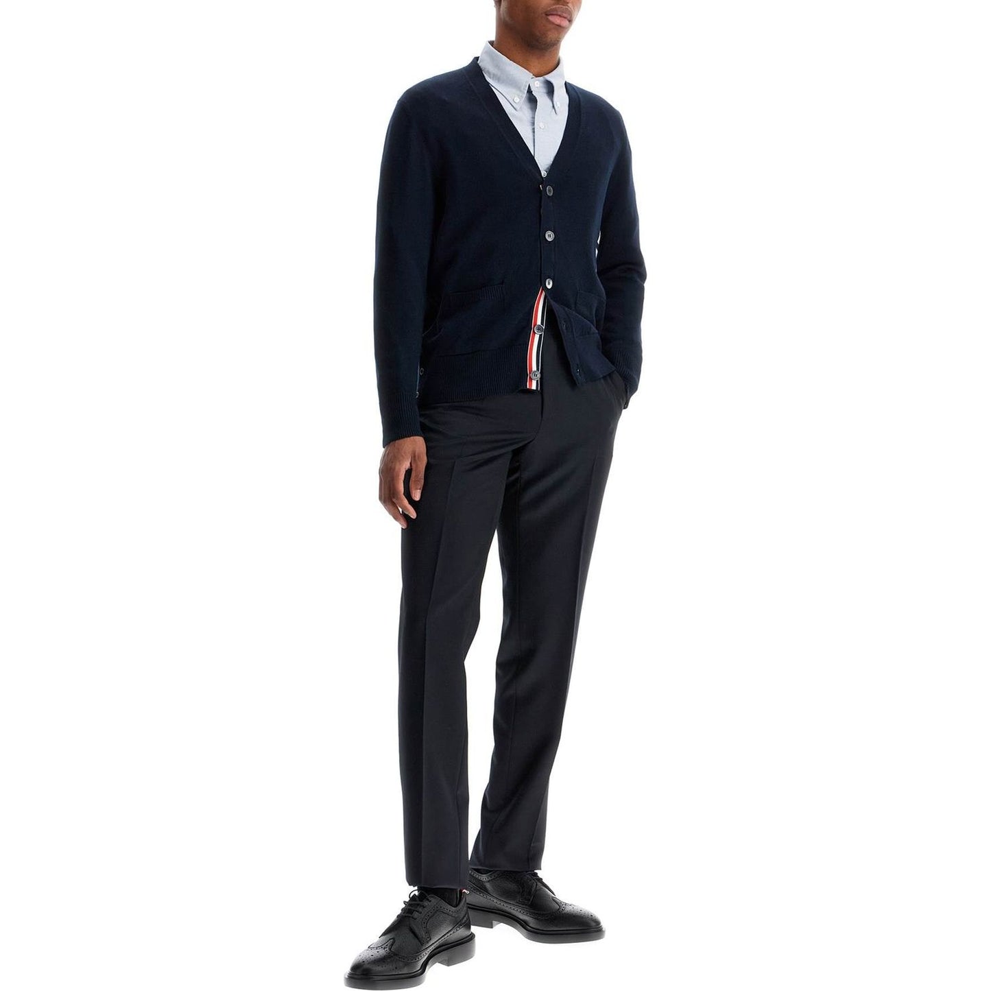 Thom Browne 4-bar cotton cardigan for Knitwear Thom Browne