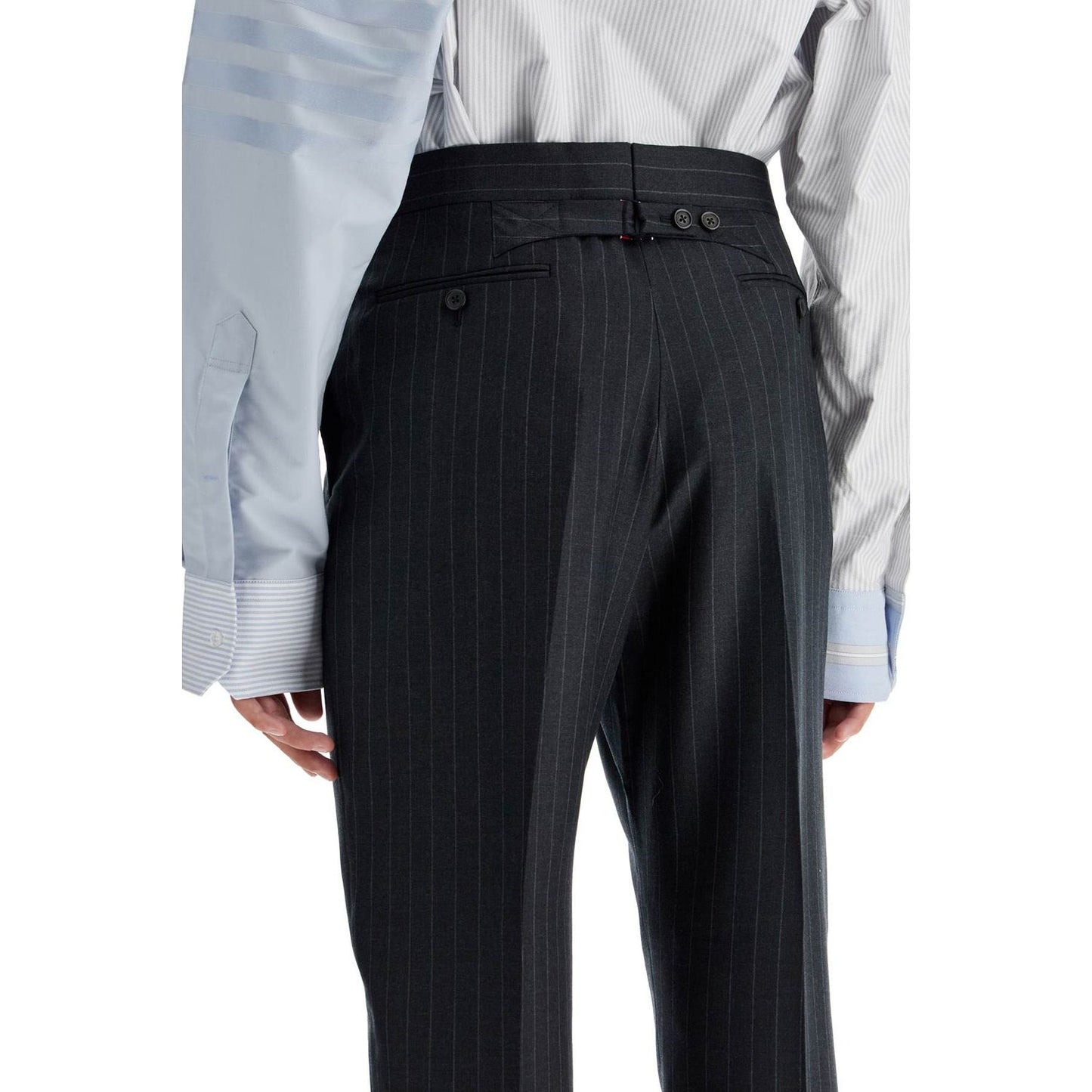 Thom Browne striped wool trousers Trousers Thom Browne