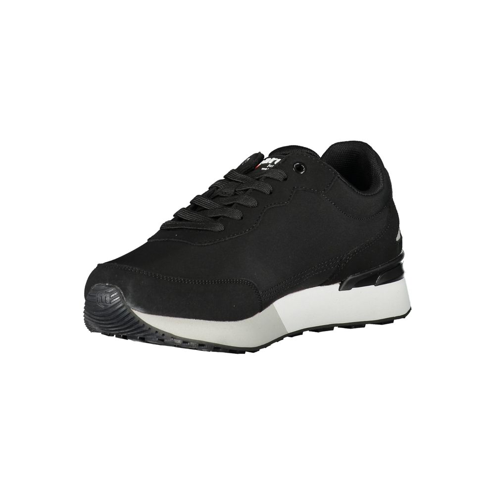 Mares Black Polyurethane Men Sneaker