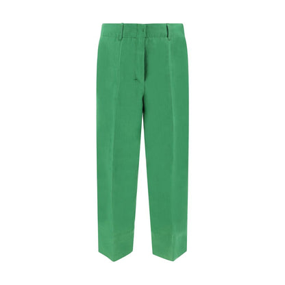 Max Mara Bicolor Linen Casual Pants