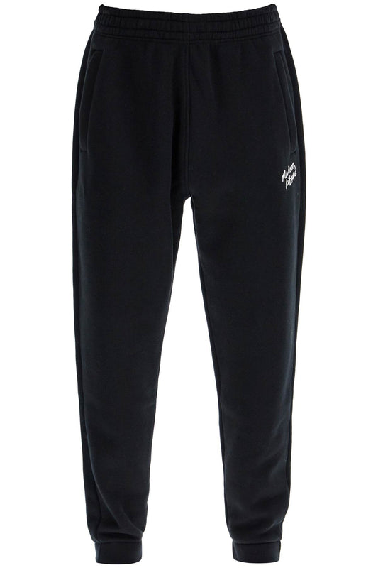 Maison Kitsune comfort joggers with embroidery Trousers Maison Kitsune