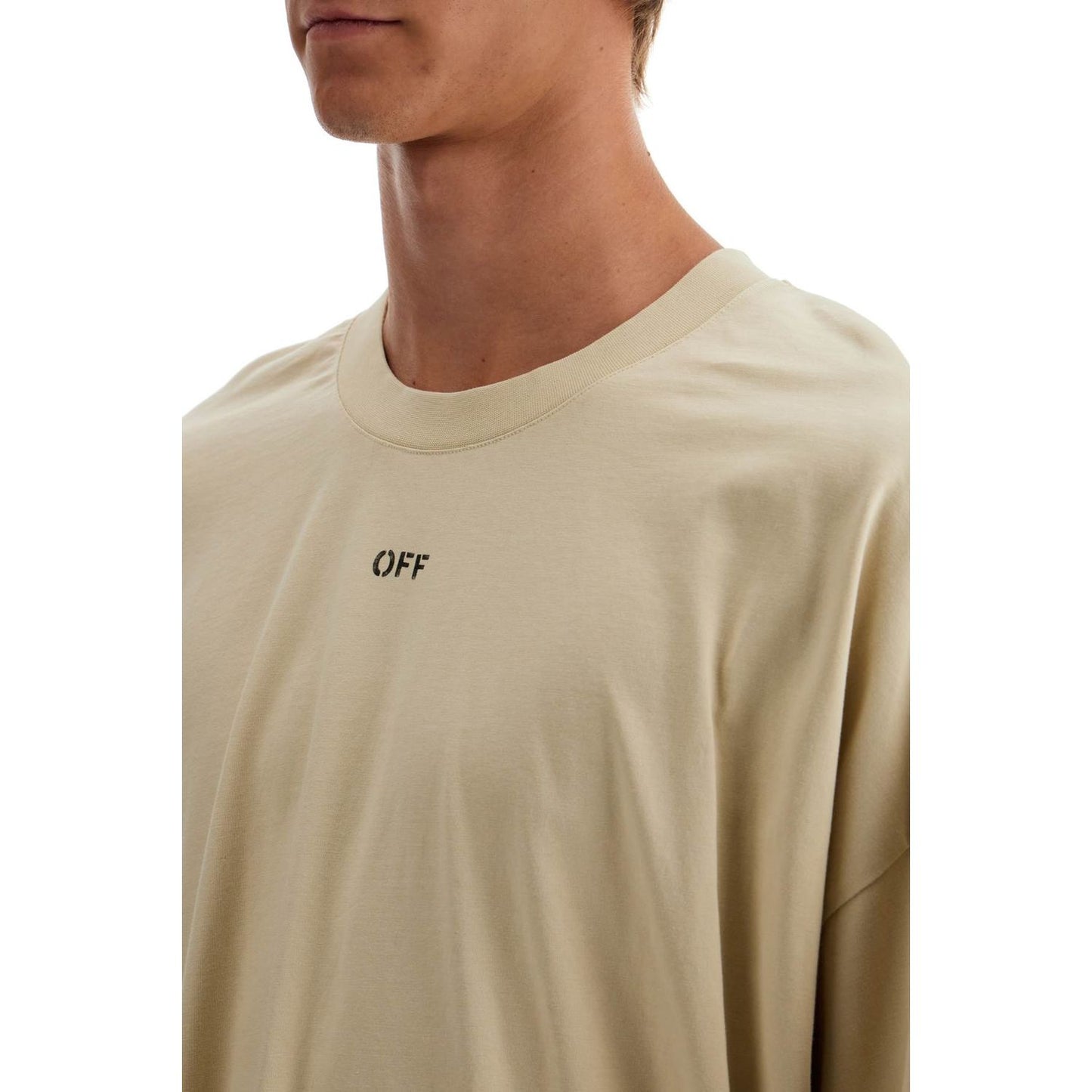 Off White Off-White long sleeve oversized t-shirt for Topwear Off White