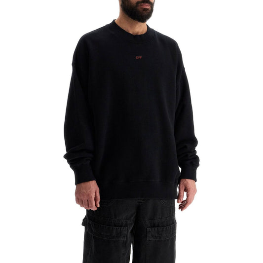 Off White Off-White oversized crewneck Topwear Off White