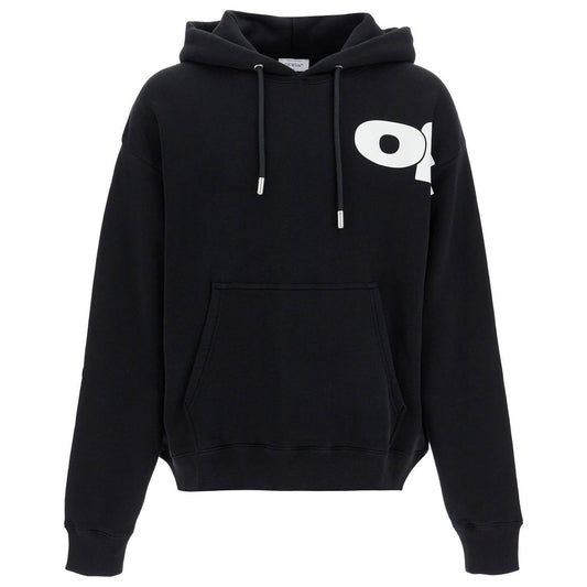 Off White Off-White hooded sweatshirt with shared Topwear Off White