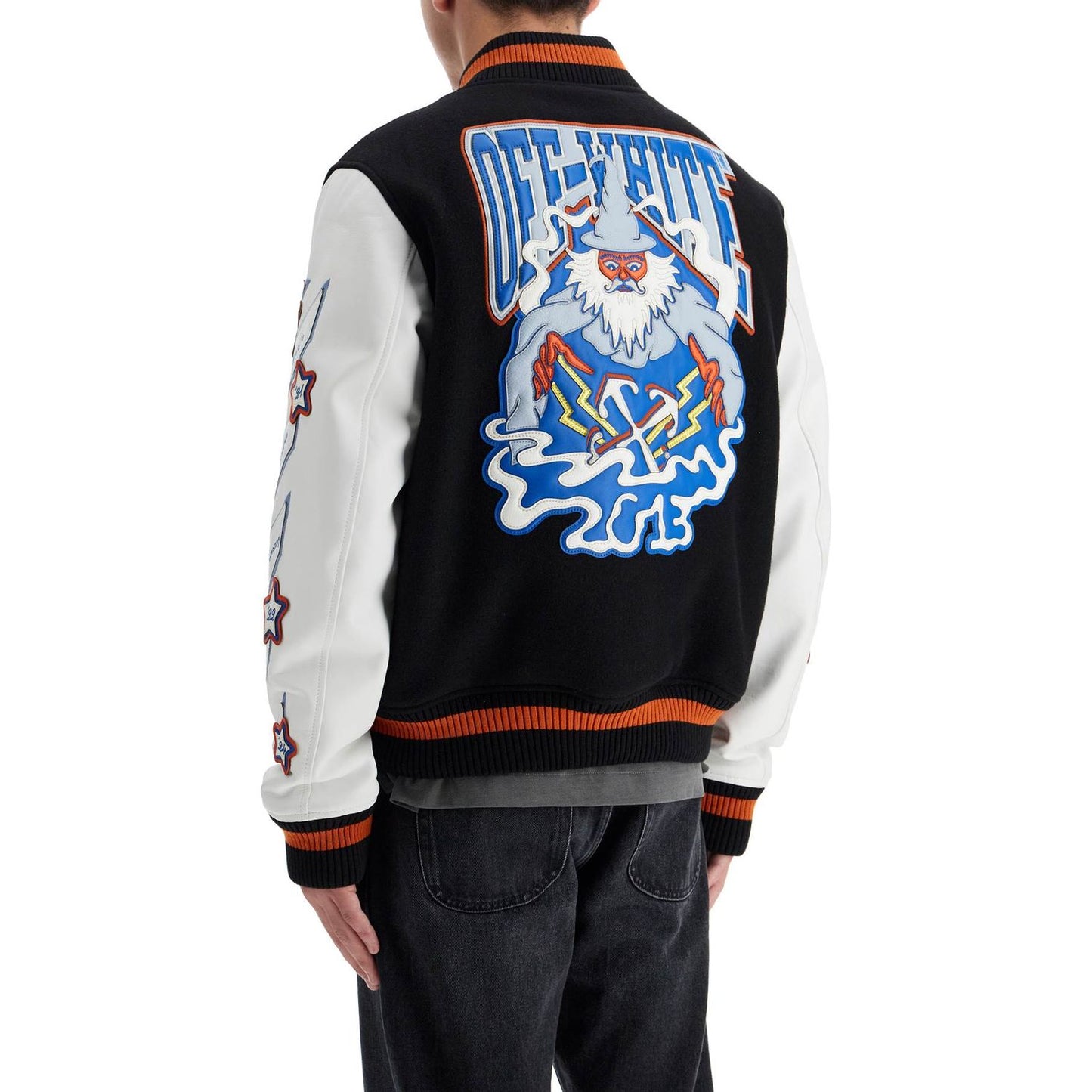 Off White Off-White bomber varsity wizard Jackets Off White