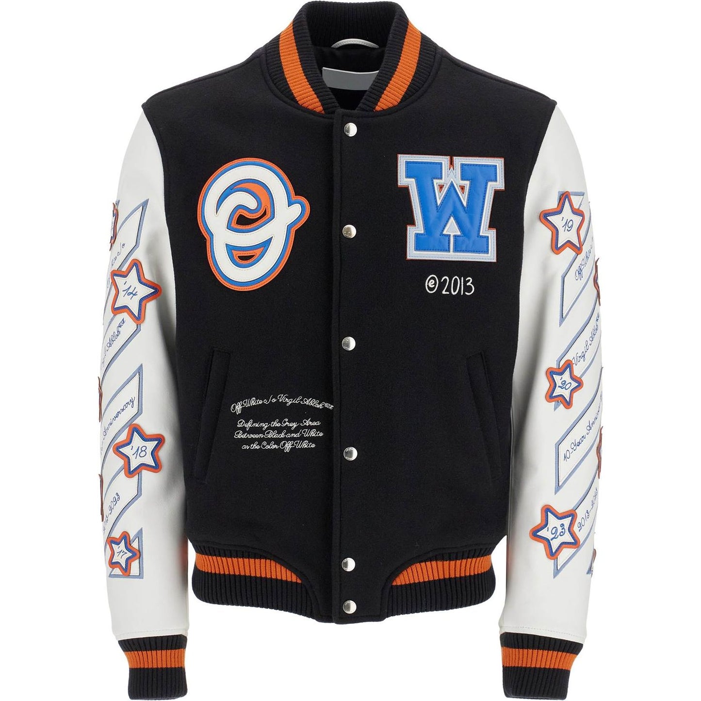 Off White Off-White bomber varsity wizard Jackets Off White