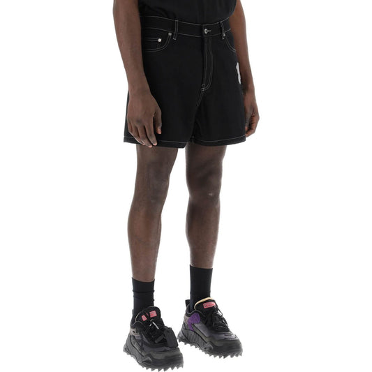 Off White Off-White "denim bermuda shorts with 90 Short trousers Off White