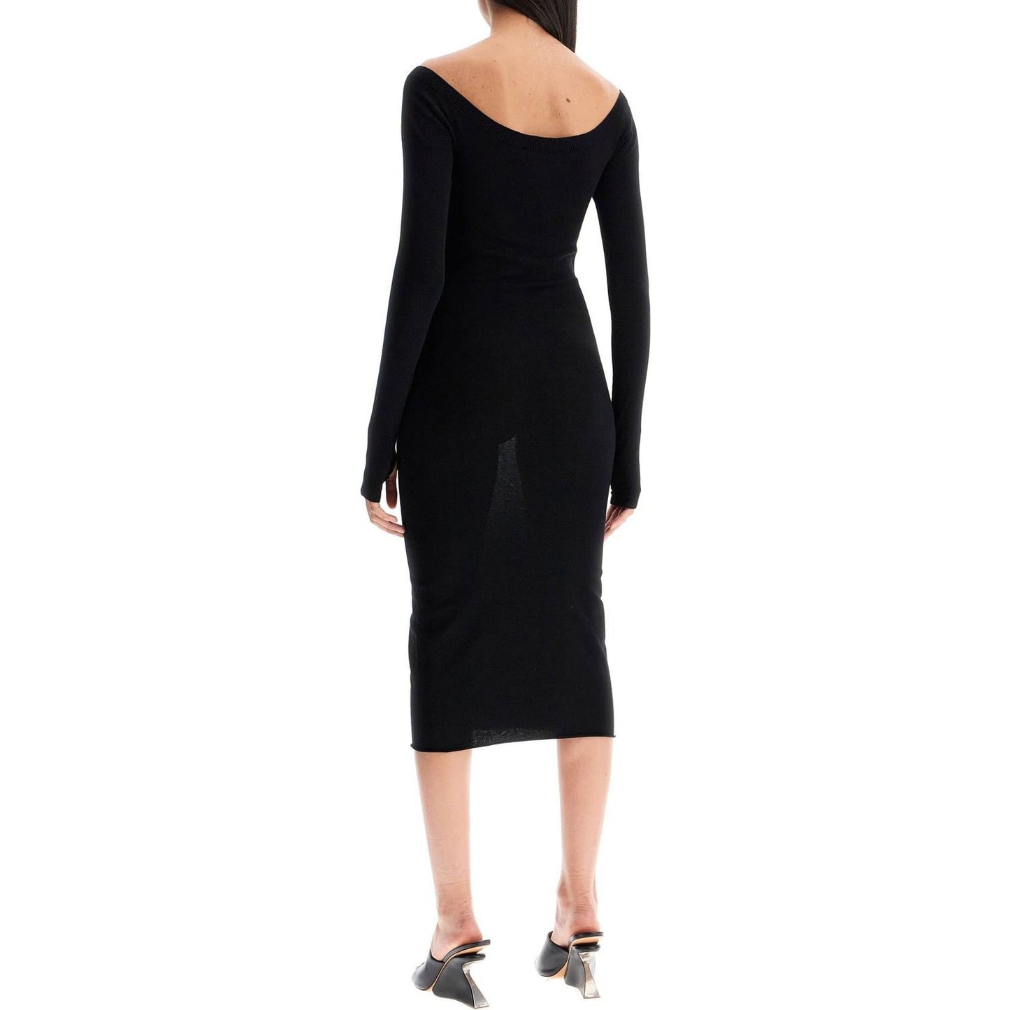 Off White Off-White lightweight knit midi dress Dresses Off White