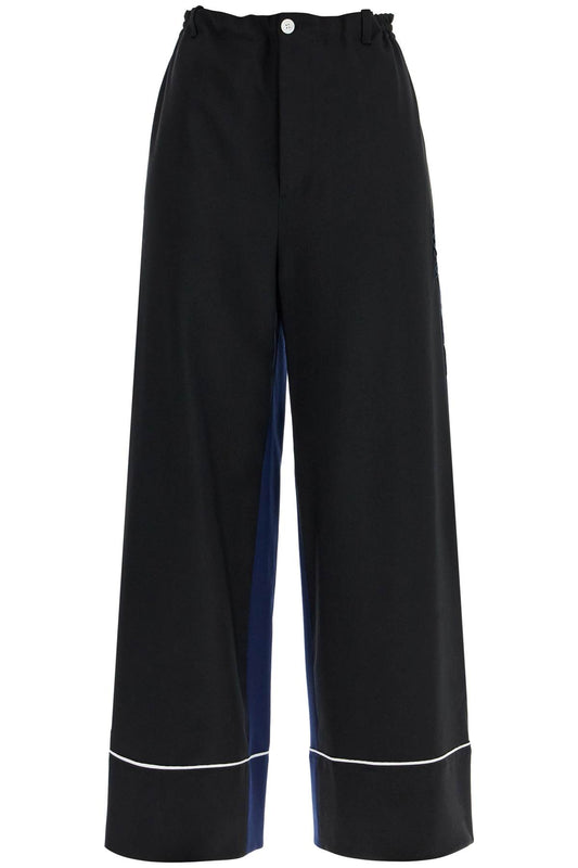 Marni elegant black virgin wool trousers Trousers Marni