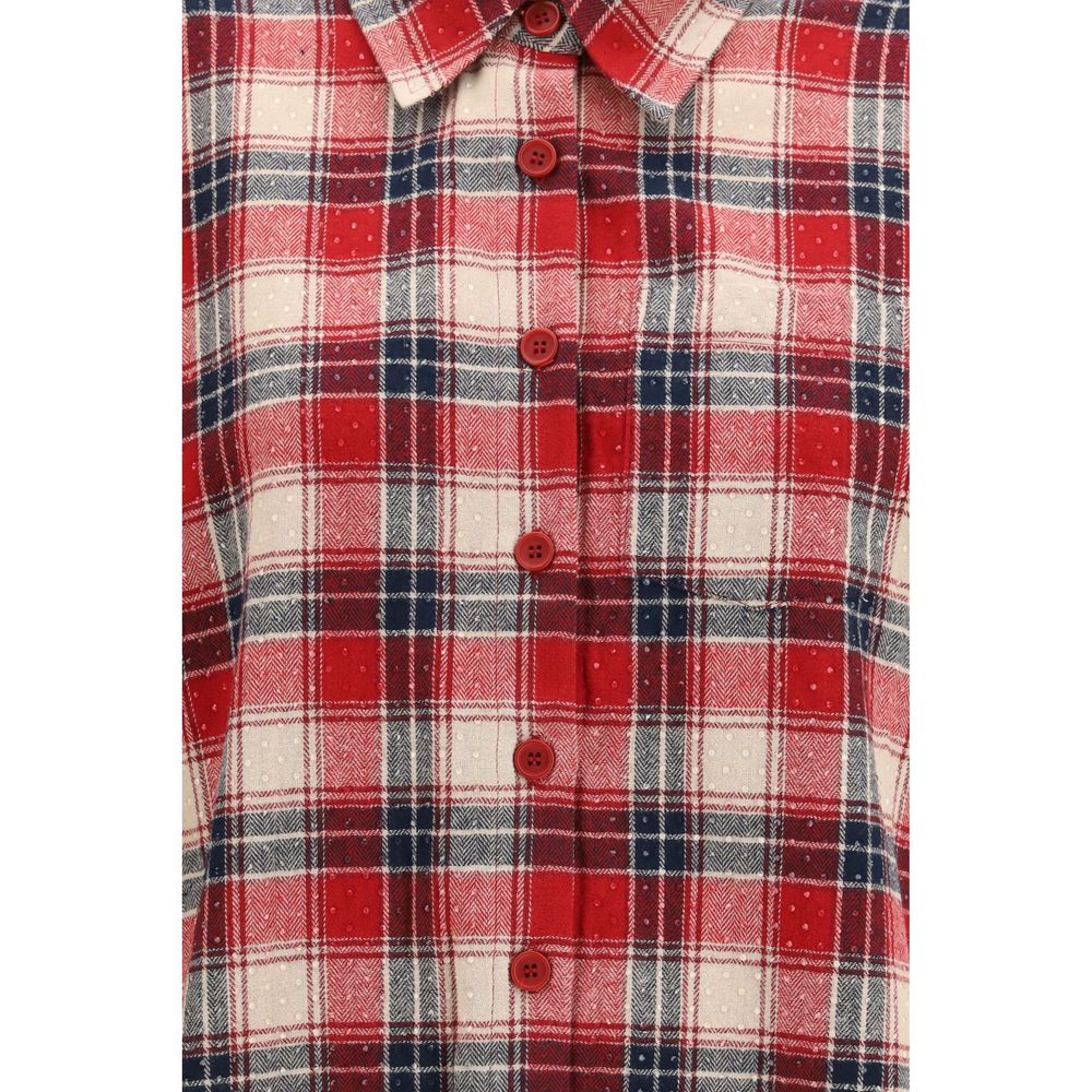 P.A.R.O.S.H. Multicolor Cotton Pattern Shirt