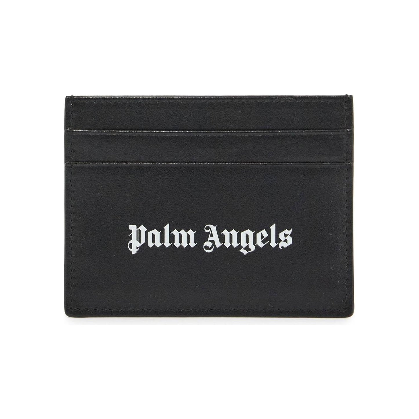 Palm Angels logo card holder Small Leather Goods Palm Angels