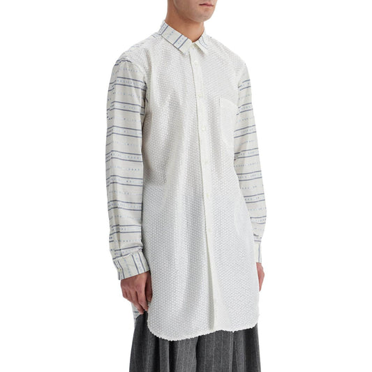 Comme Des Garcons Homme Plus maxi jacquard shirt with Shirts Comme Des Garcons Homme Plus