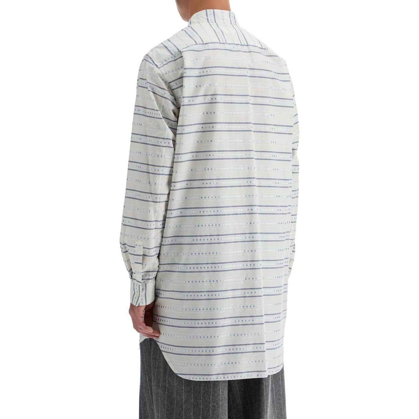 Comme Des Garcons Homme Plus maxi jacquard shirt with Shirts Comme Des Garcons Homme Plus