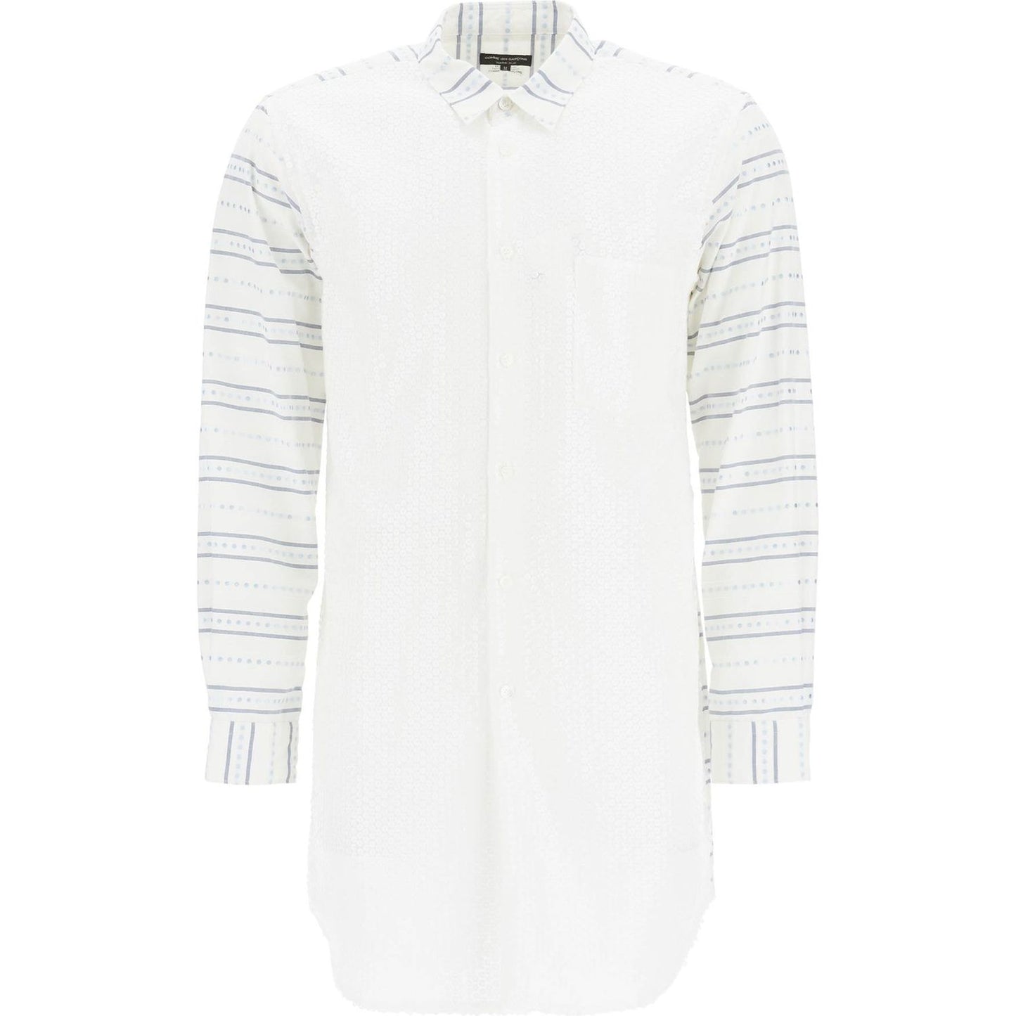 Comme Des Garcons Homme Plus maxi jacquard shirt with Shirts Comme Des Garcons Homme Plus