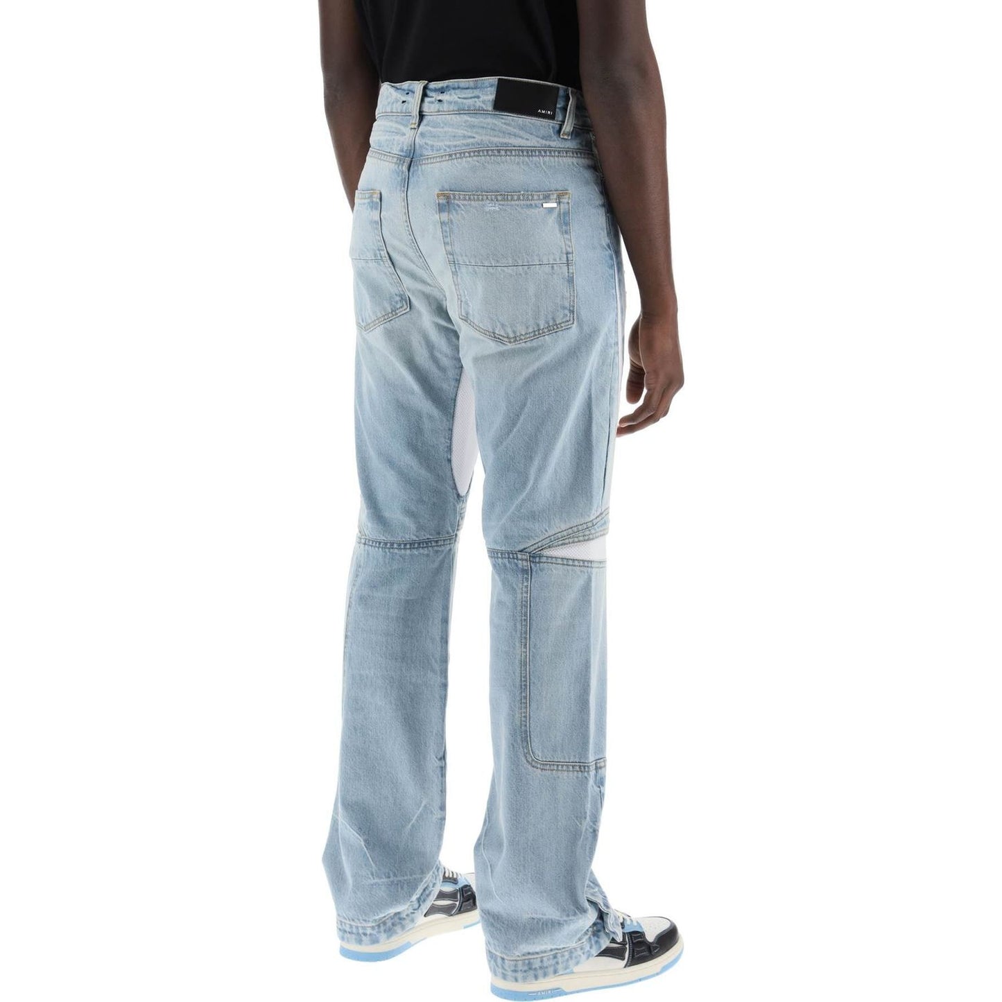 Amiri mx-3 jeans with mesh inserts Jeans Amiri