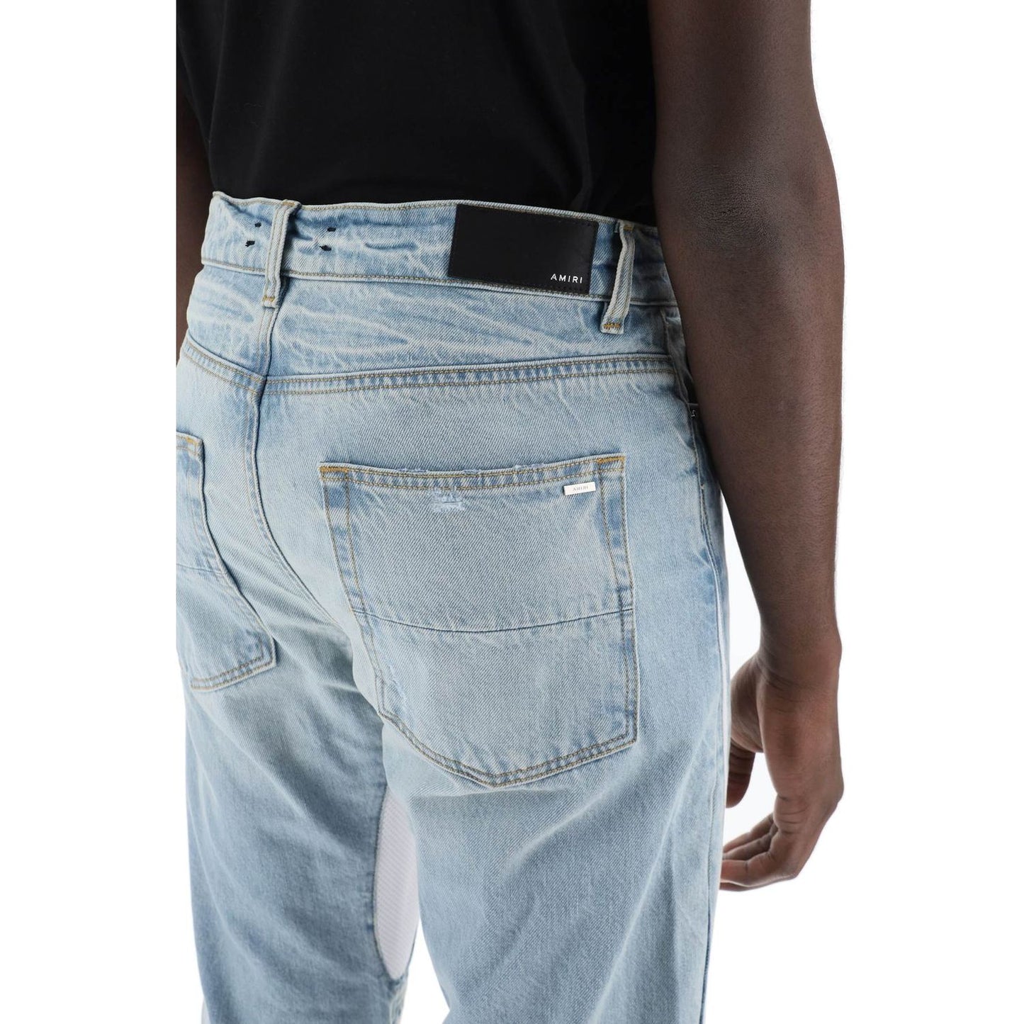 Amiri mx-3 jeans with mesh inserts Jeans Amiri