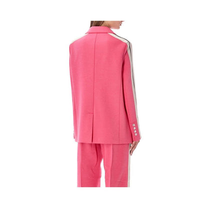 Palm Angels Multicolor Wool Blazer 1728,67400106144,Blazers - Suits & Blazers - Clothing,Clothing,IT42,Multicolor,New with tags,Palm Angels,Suits & Blazers - Clothing,Women