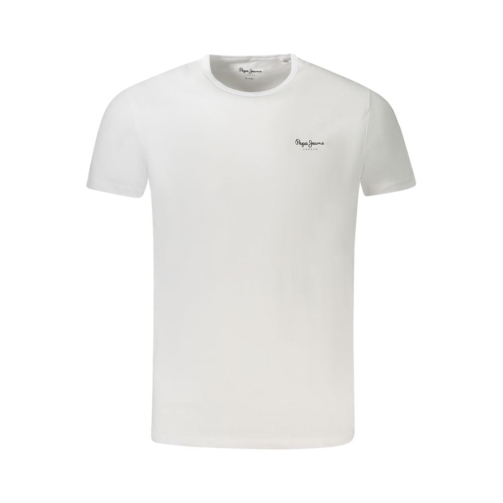 Pepe Jeans Bianco Cotton Men's T-Shirt