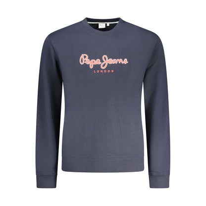 Pepe Jeans Blue Cotton Men's Sweatshirt