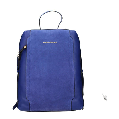 Piquadro Blue Leather Backpack 1728,75667636384,Backpacks - Bags,Bags,Blue,Men,New with tags,Piquadro