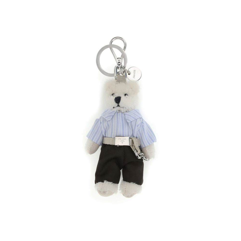 Prada Multicolor Cotton Keychain 1728,72470364320,Accessories,Keychains - Other Accessories - Accessories,Men,Multicolor,New with tags,Other Accessories - Accessories,Prada