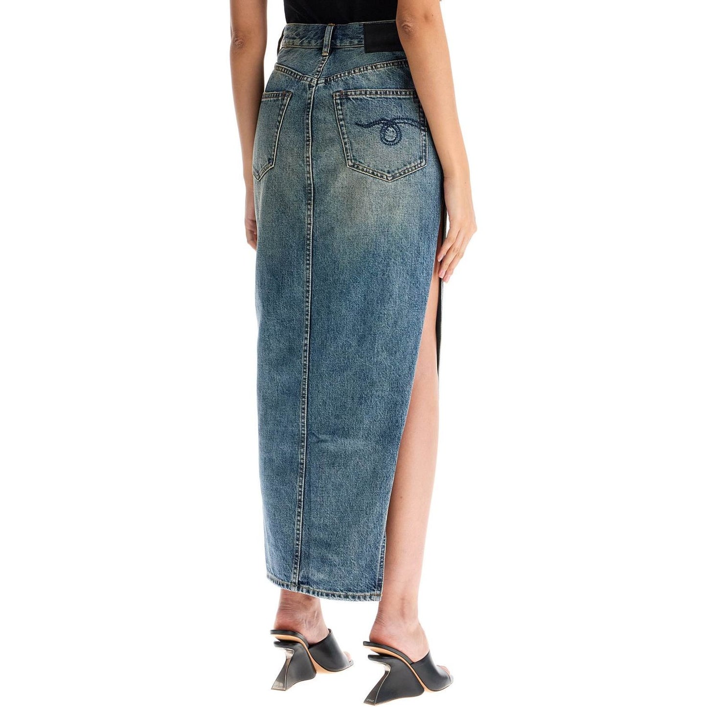 R13 shire  denim devonshire sk Skirts R13