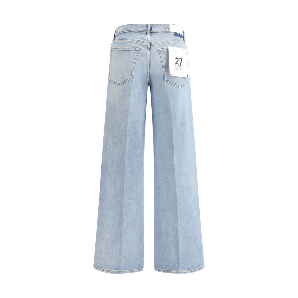 RE/DONE Light Blue Cotton Jeans Denim