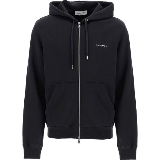 Lanvin hooded sweatshirt with zipper Topwear Lanvin