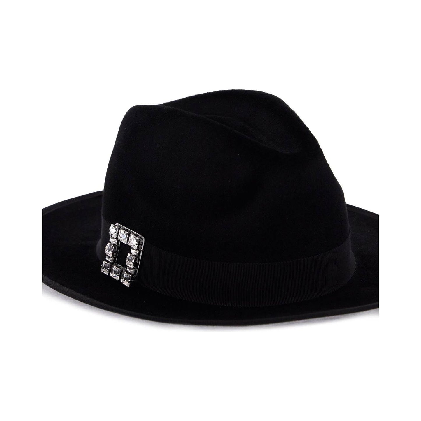 Roger Vivier "felted wool fedora très vivier Scarves Hats & Gloves Roger Vivier