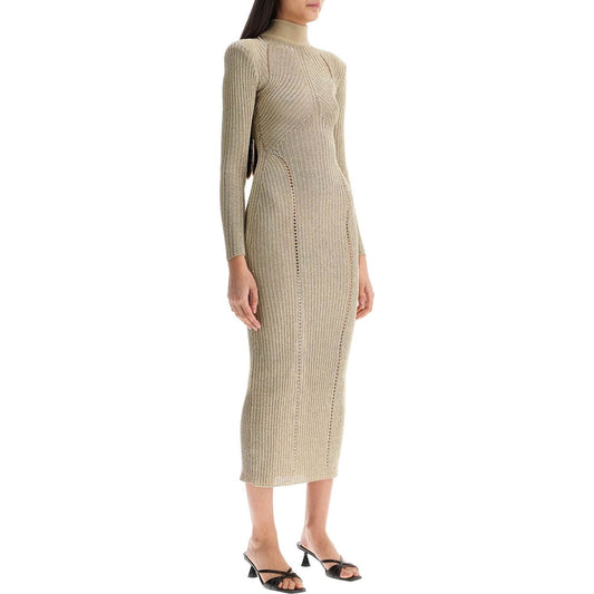 Self-Portrait Self Portrait maxi lurex knit dress in Dresses Self-Portrait