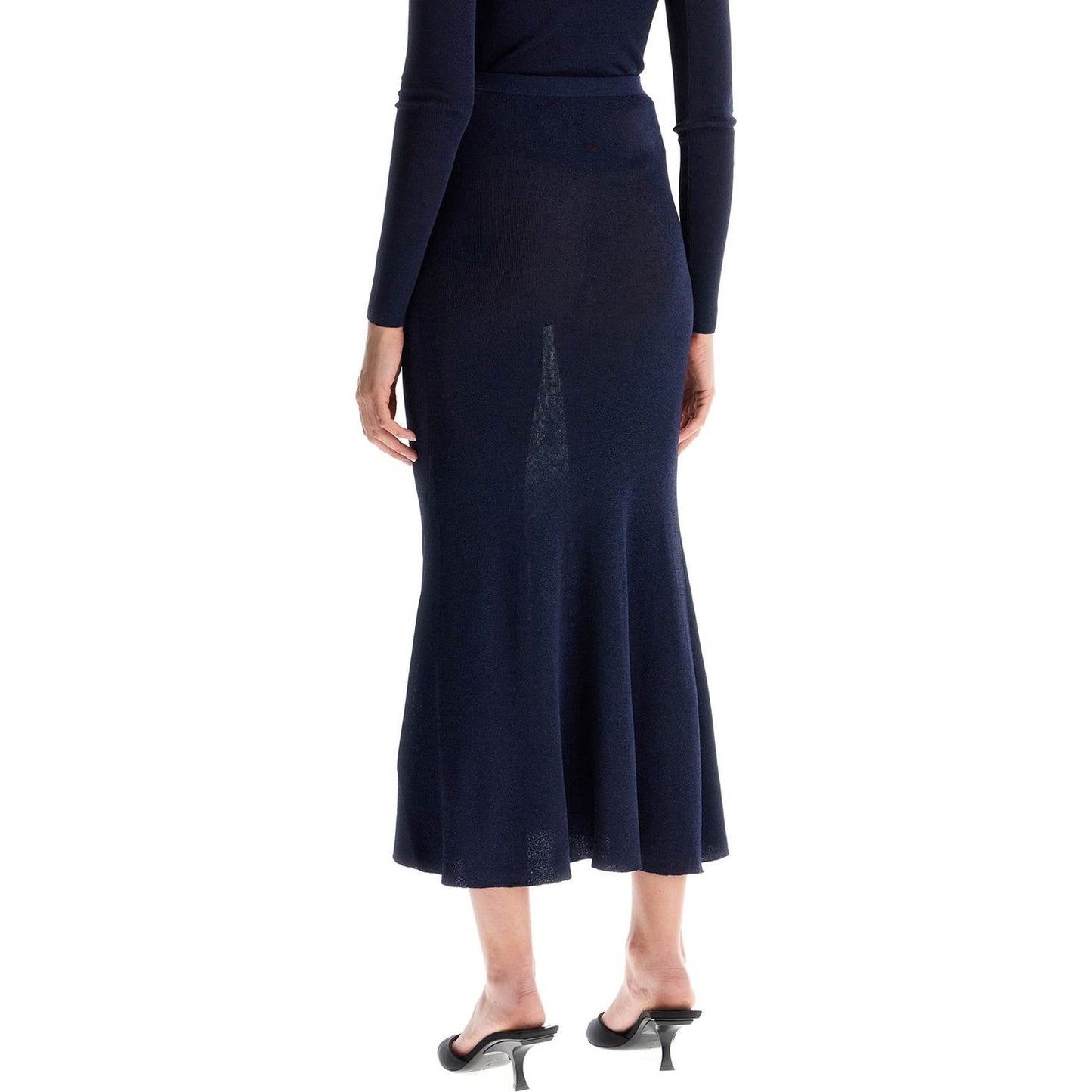 Self-Portrait Self Portrait long lurex knit skirt Skirts Self-Portrait