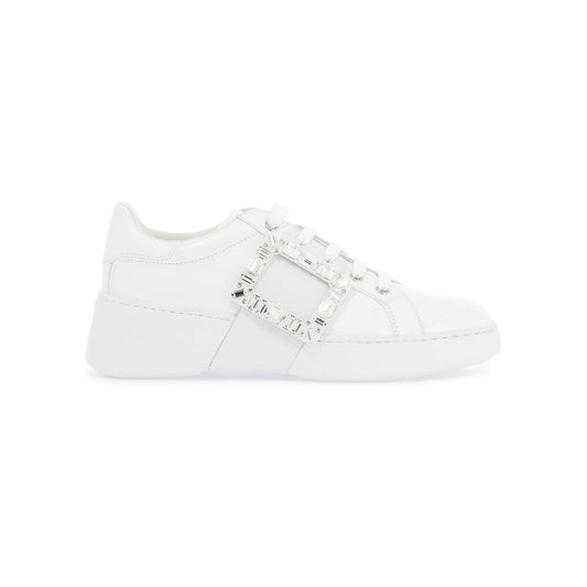 Roger Vivier white leather sneakers viv skate with rhinestones Sneakers Roger Vivier