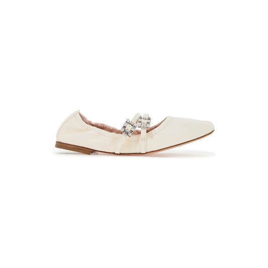 Roger Vivier "nappa ballet flats with strass buck