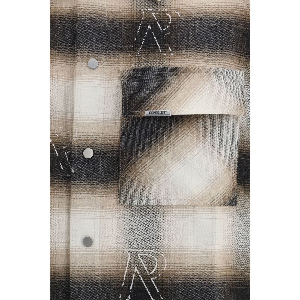 Represent Multicolor Cotton Pattern Shirt