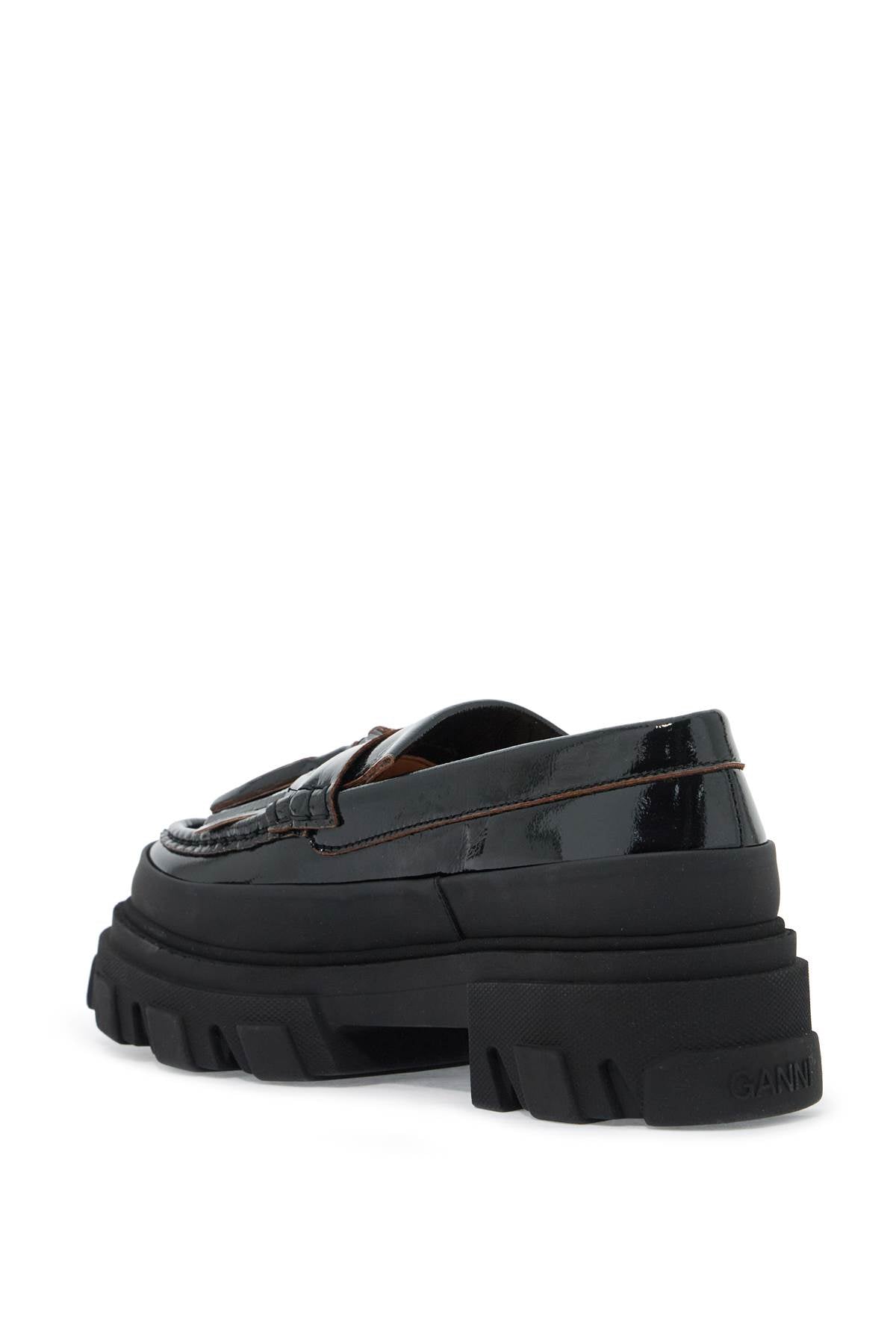 Ganni eco-friendly leather loaf Loafers Ganni