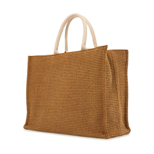 Marni large raffia effect tote bag Shopper Marni