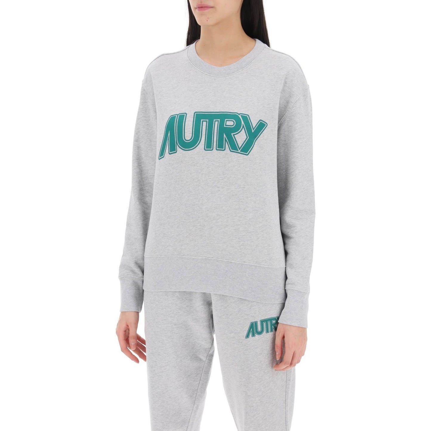 Autry sweatshirt with maxi logo print