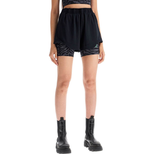 Ganni sporty mesh shorts for active Short trousers Ganni