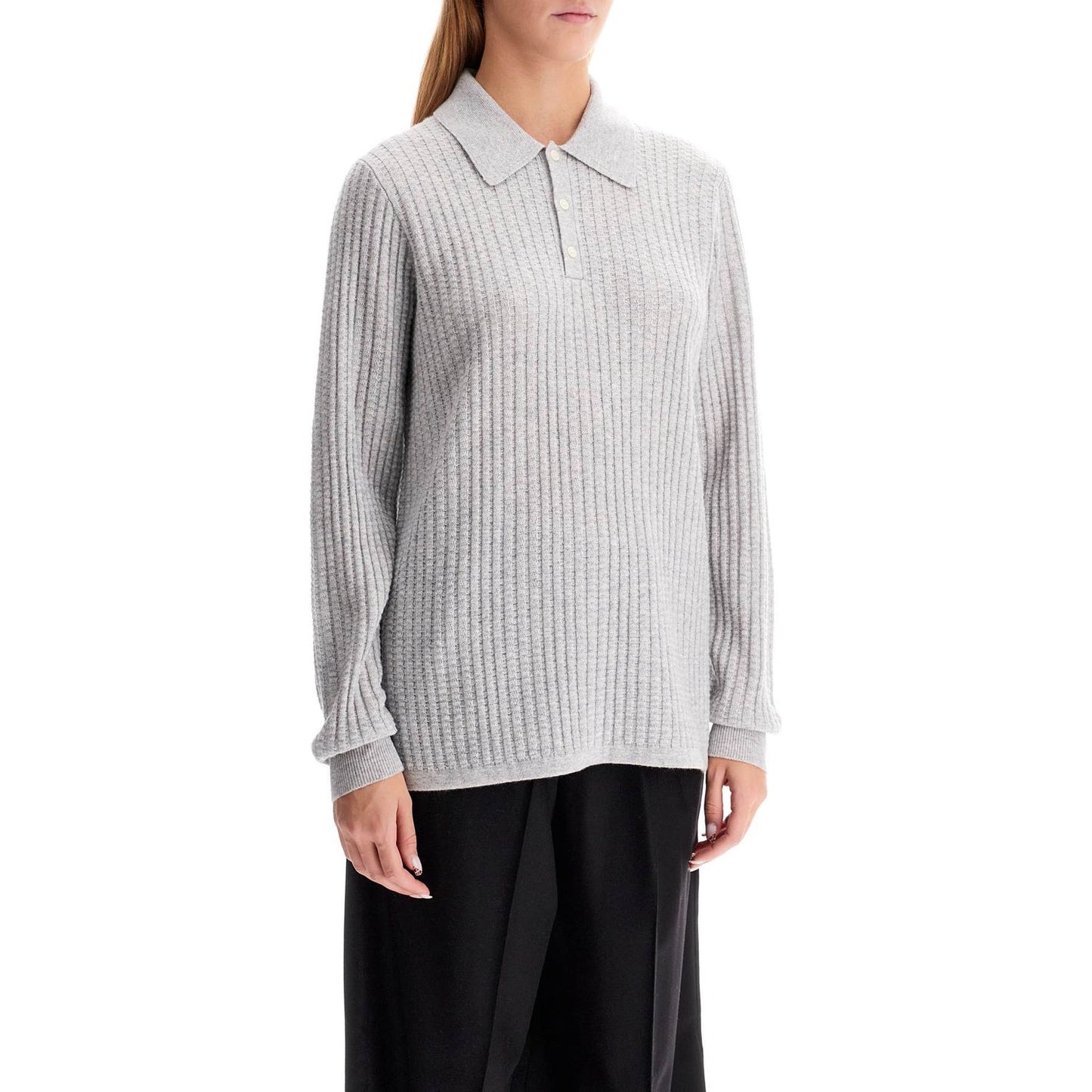 Guest In Residence polo-inspired pullover Knitwear Guest In Residence