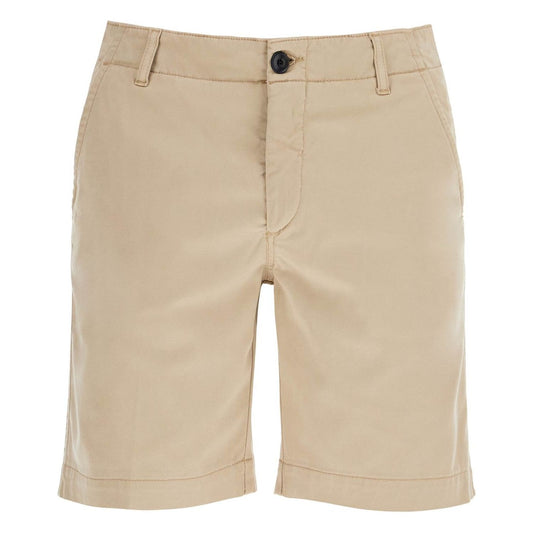 Vilebrequin ponche shorts in tencel gabardine